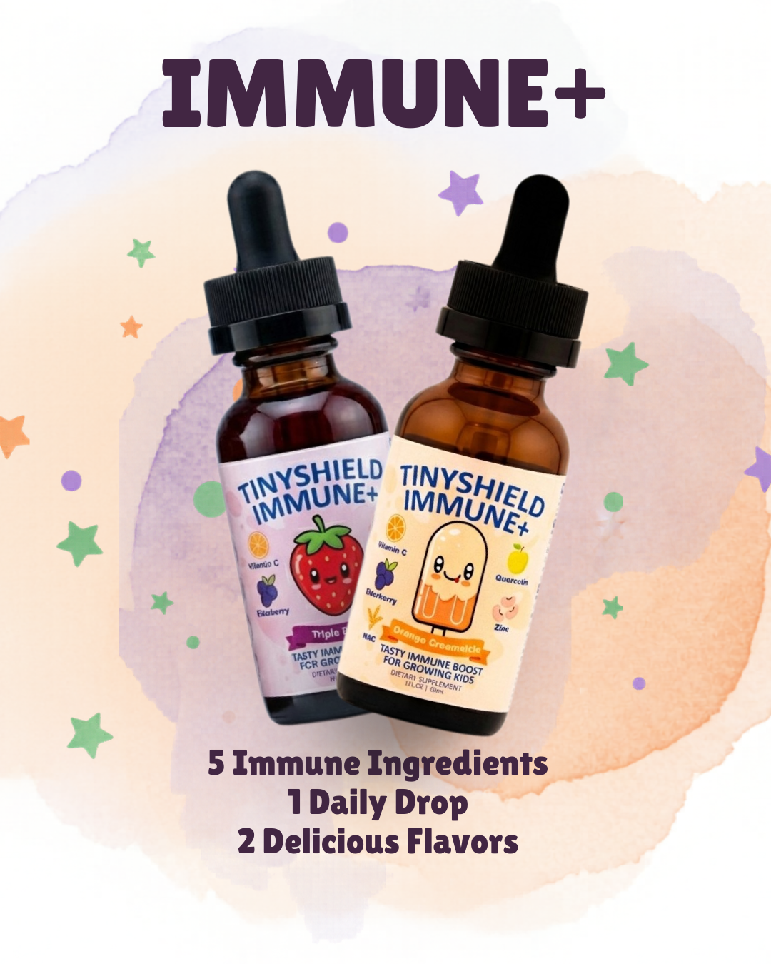 TinyShield immune drops for kids